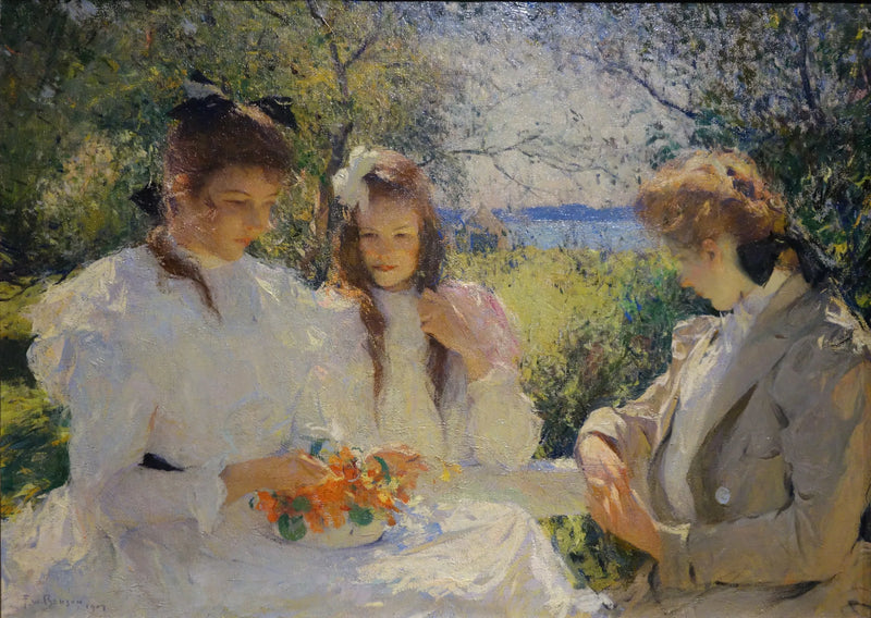 Portret moich córek - Frank Weston Benson