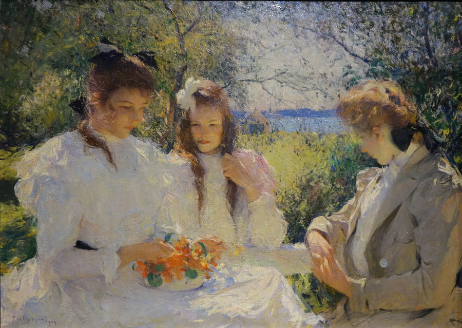 Portret moich córek - Frank Weston Benson