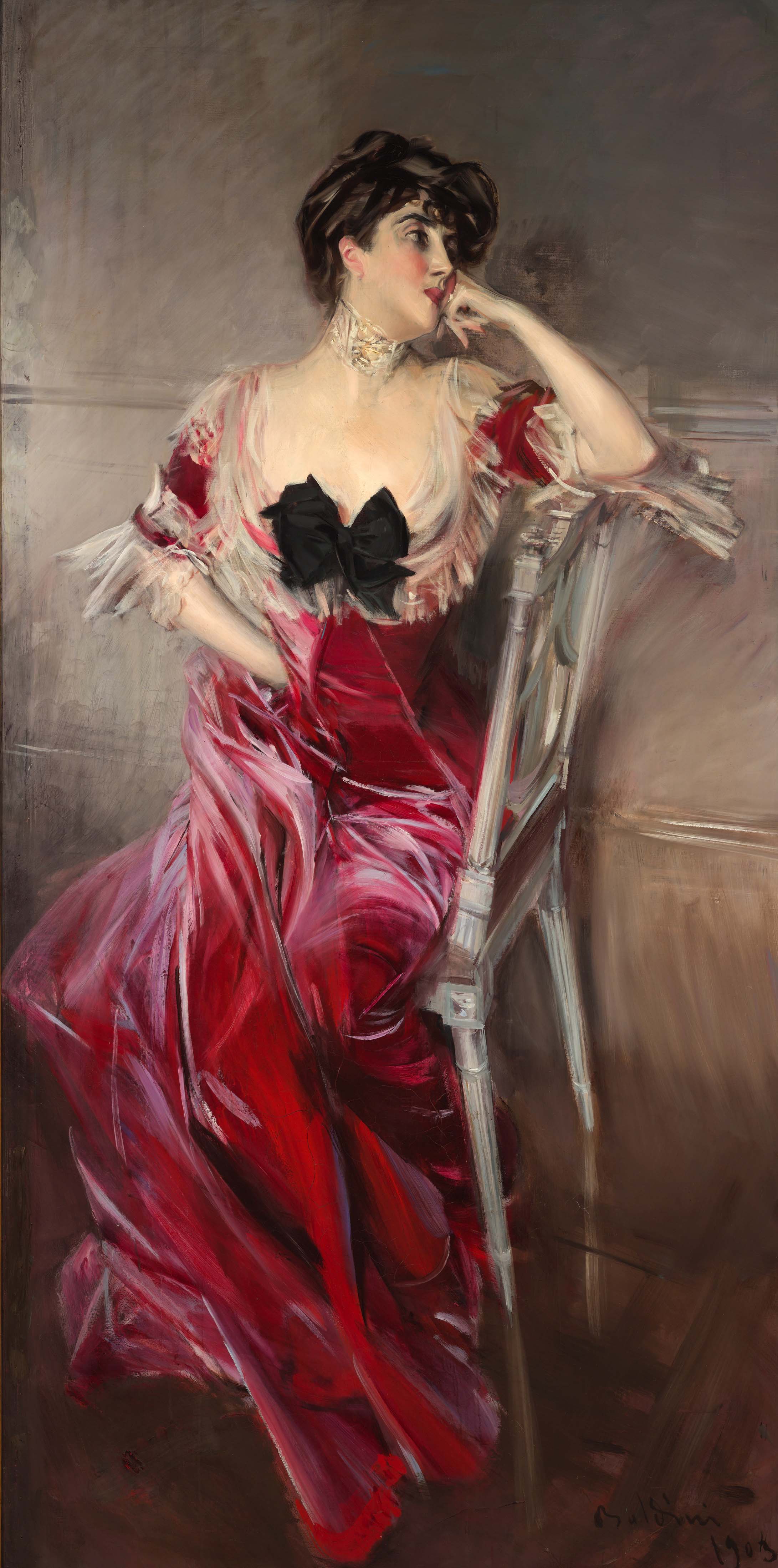 Portrait de Miss Bell - Giovanni Boldini - Alpha Reproduction