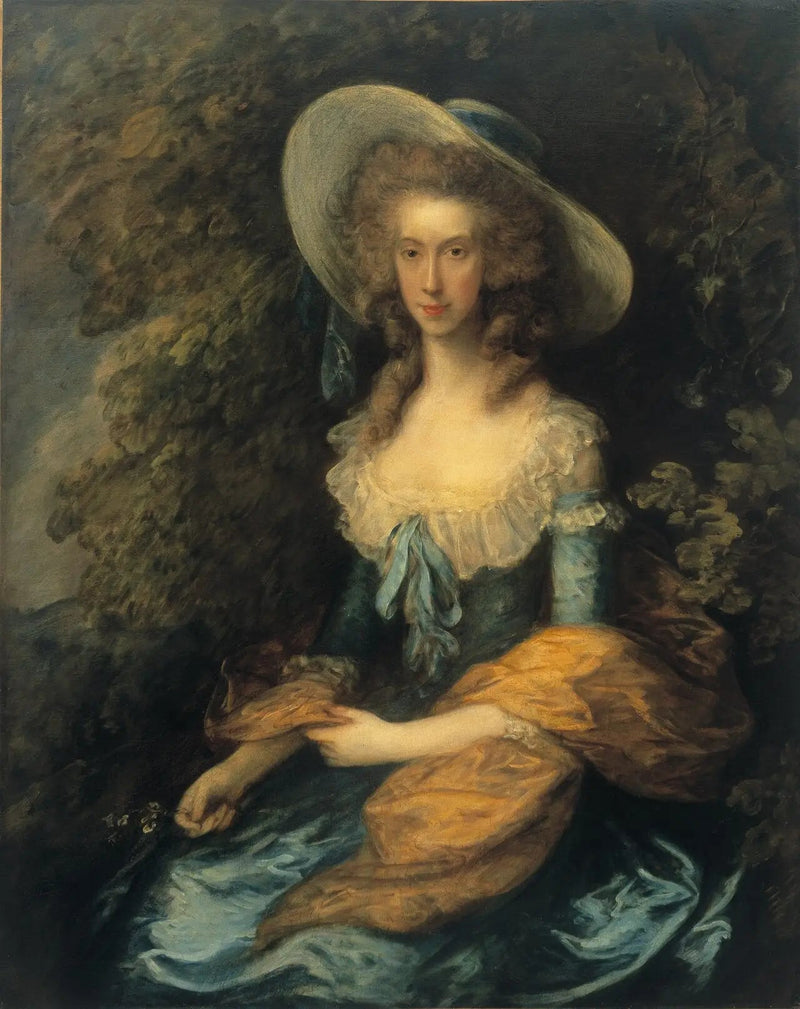 Portret Pani Evans - Thomas Gainsborough