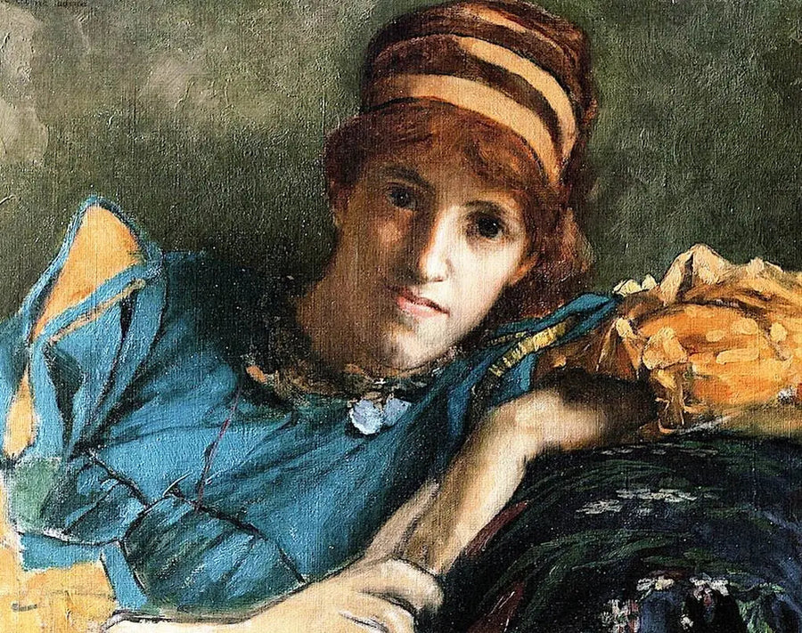 Portret Pani Laura Theresa Epps (Lady Alma Tadema) - Lawrence Alma-Tadema