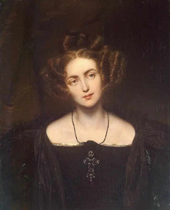 Portret Panny Sontag w roli Donny Anny - Paul Delaroche