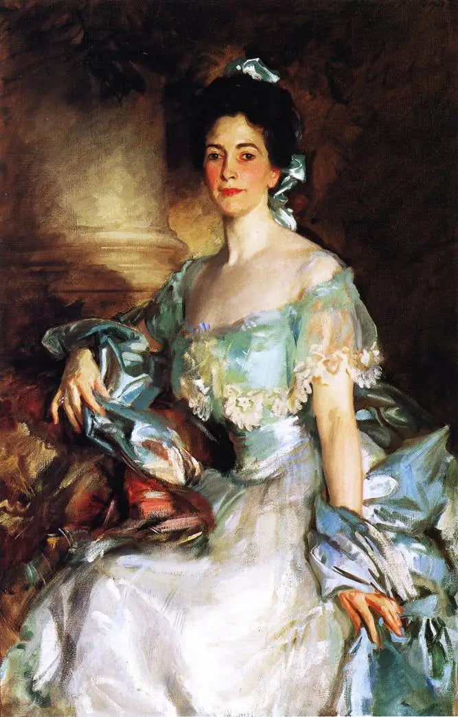 Portret pani A. Lawrence Rotch - John Singer Sargent