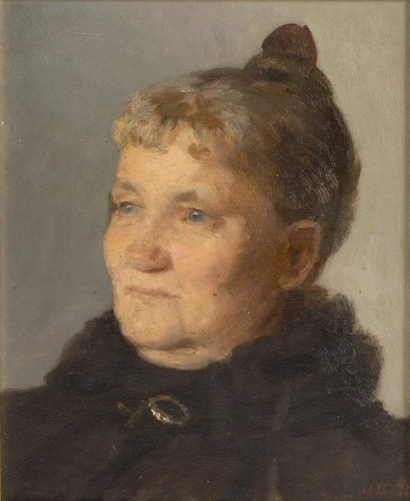 Portret pani Adel Gunde. - Anna Ancher