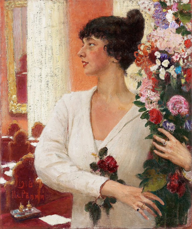 Portret pani Béatrice Levi - Ilya Repin
