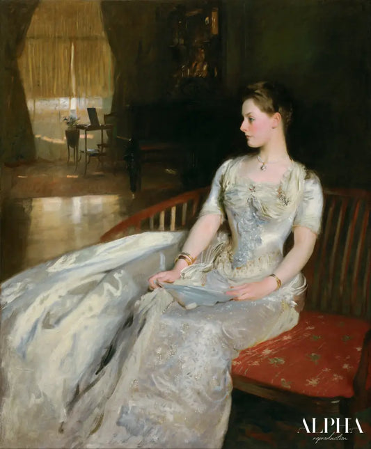 Portrait de Mme Cecil Wade - John Singer Sargent - Reproductions de tableaux et peintures haut de gamme