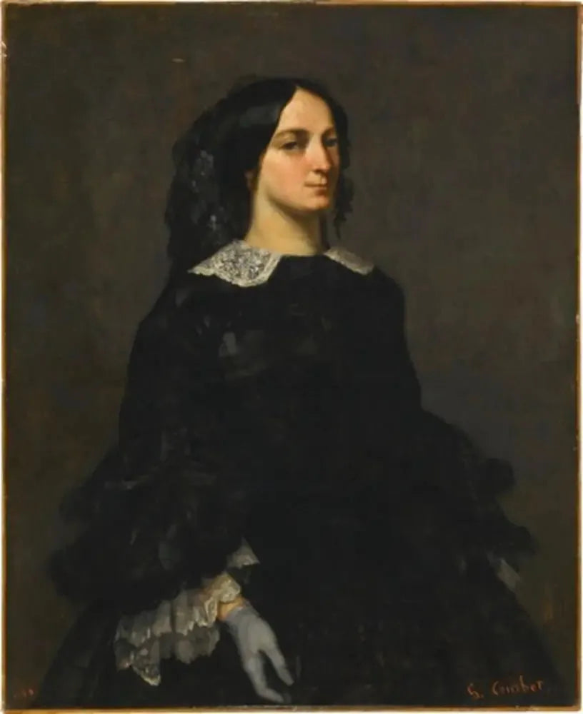 Portret pani Charles Maquet - Gustave Courbet