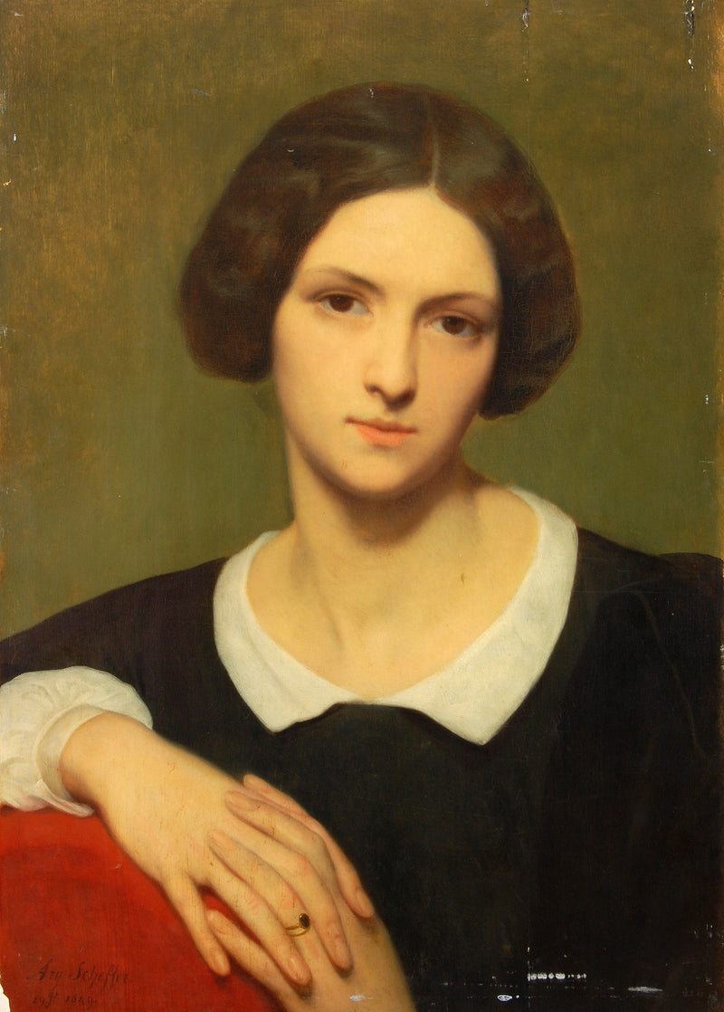 Portret pani Cornelii Marjolin, z domu Scheffer, w wieku 19 lat - Ary Scheffer