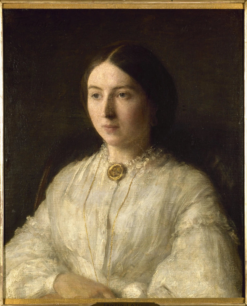 Portret pani Edwin Edwards - Henri Fantin-Latour