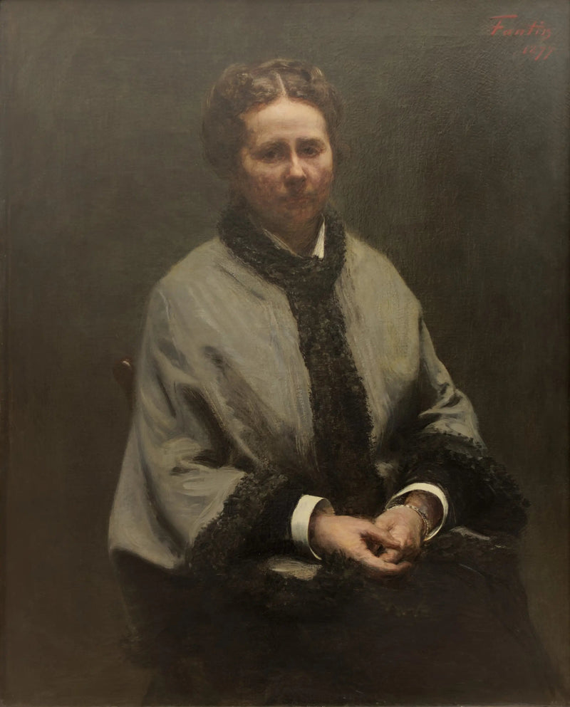 Portret pani Fantin-Latour - Henri Fantin-Latour