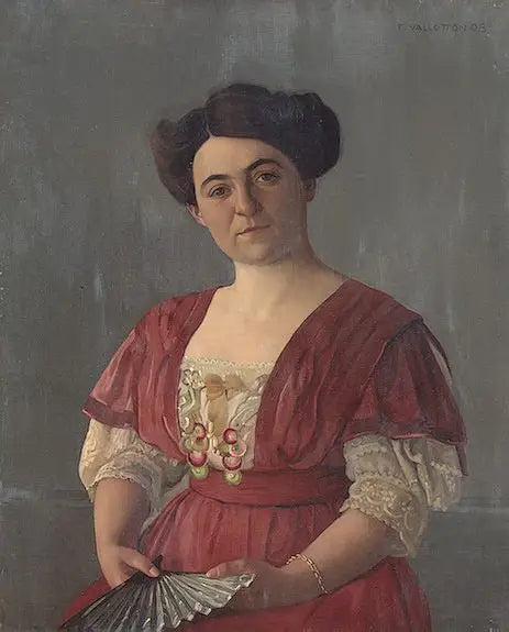 Portret pani Haasen - Félix Vallotton