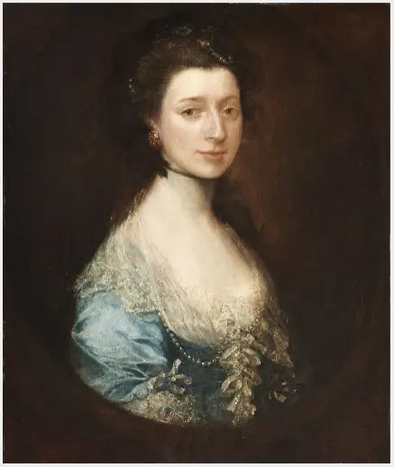 Portret pani King (z domu Spence) - Thomas Gainsborough