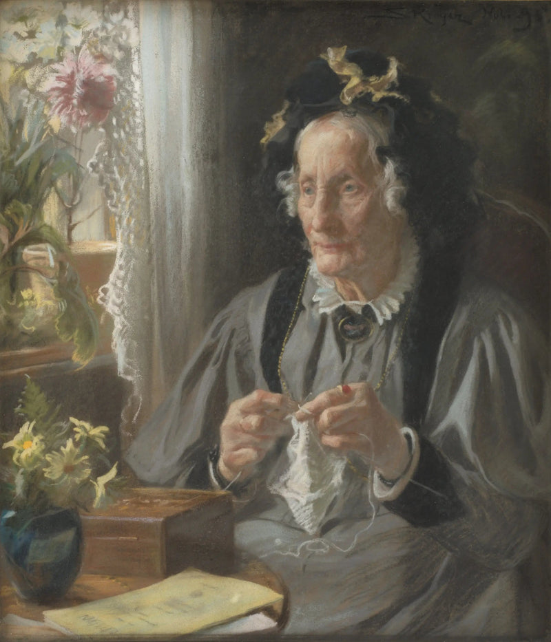 Portret pani S. A. Casse, z domu Engelbreth - Peder Severin Krøyer