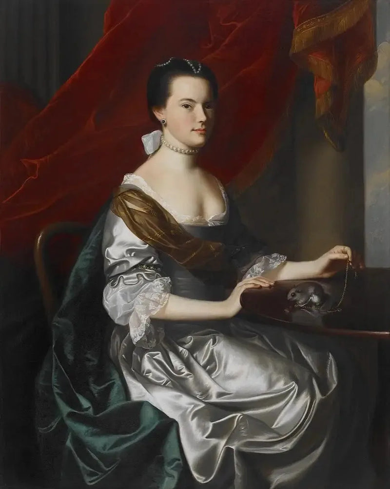Portret pani Theodore Atkinson Jr. - John Singleton Copley