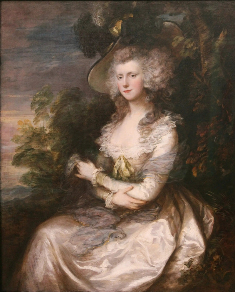 Portret pani Thomas Hibbert - Thomas Gainsborough
