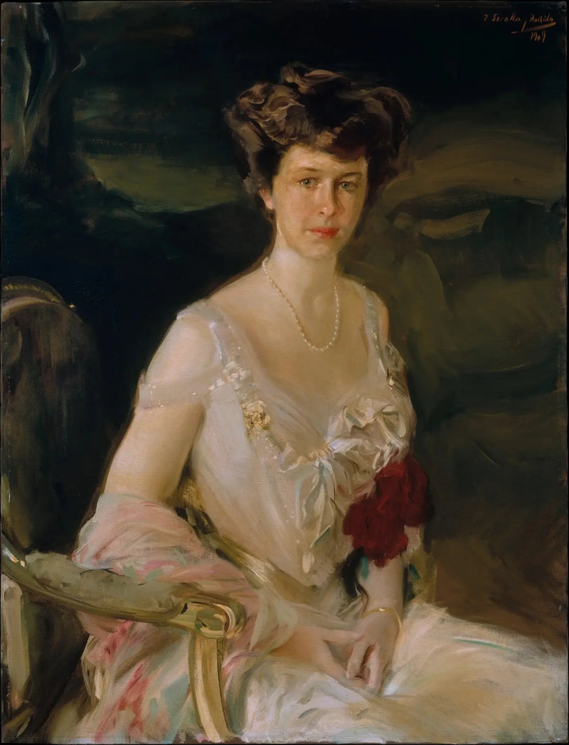 Portret pani Winthrop W. Aldrich - Joaquín Sorolla