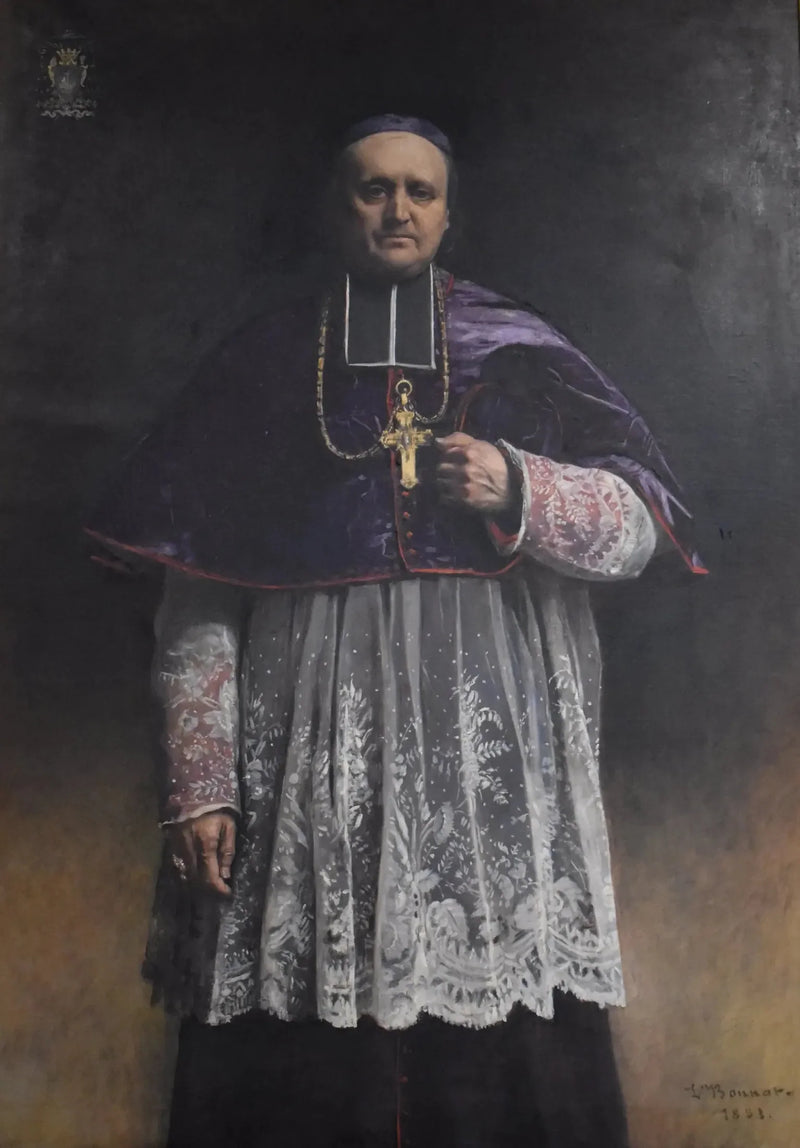 Portret biskupa Félix-Arsène'a Billarda - Léon Bonnat