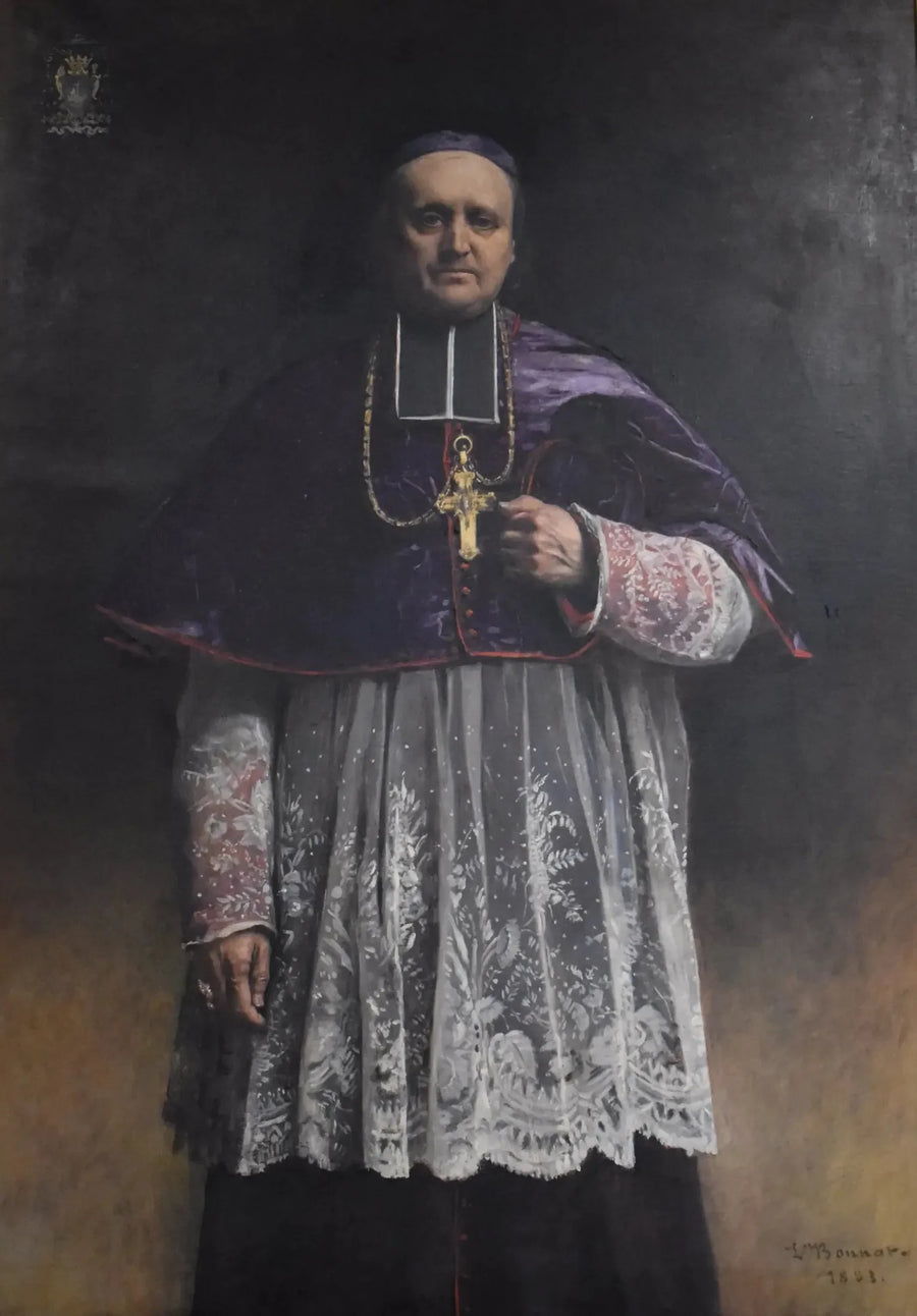 Portret biskupa Félix-Arsène'a Billarda - Léon Bonnat