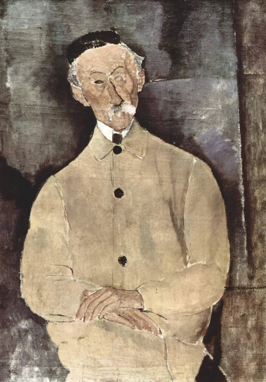 Portret pana Lepoutre - Amedeo Modigliani