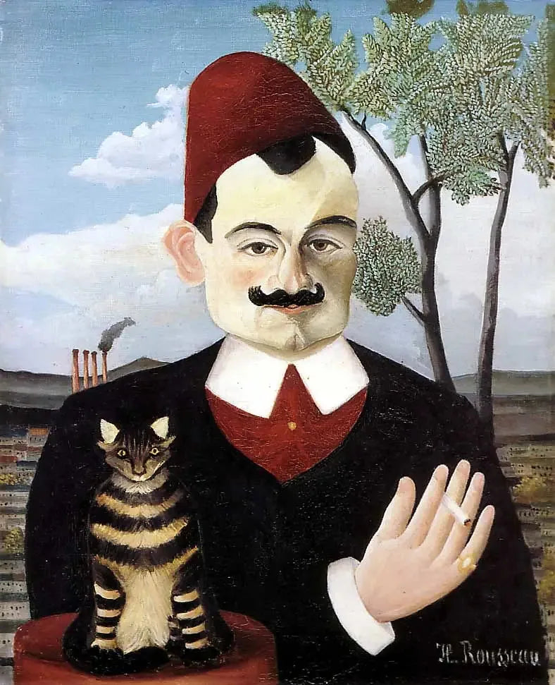 Portret pana X - Henri Rousseau