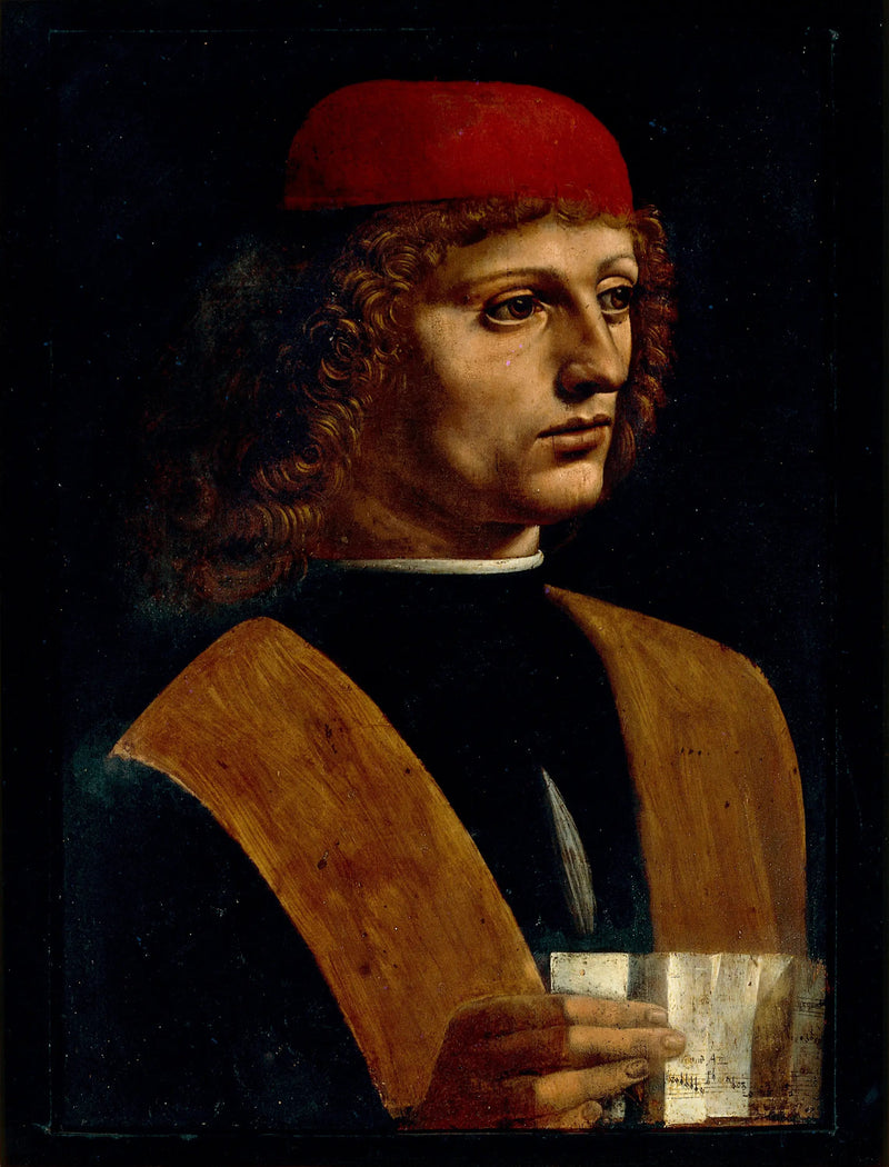Portret muzyka - Leonardo da Vinci