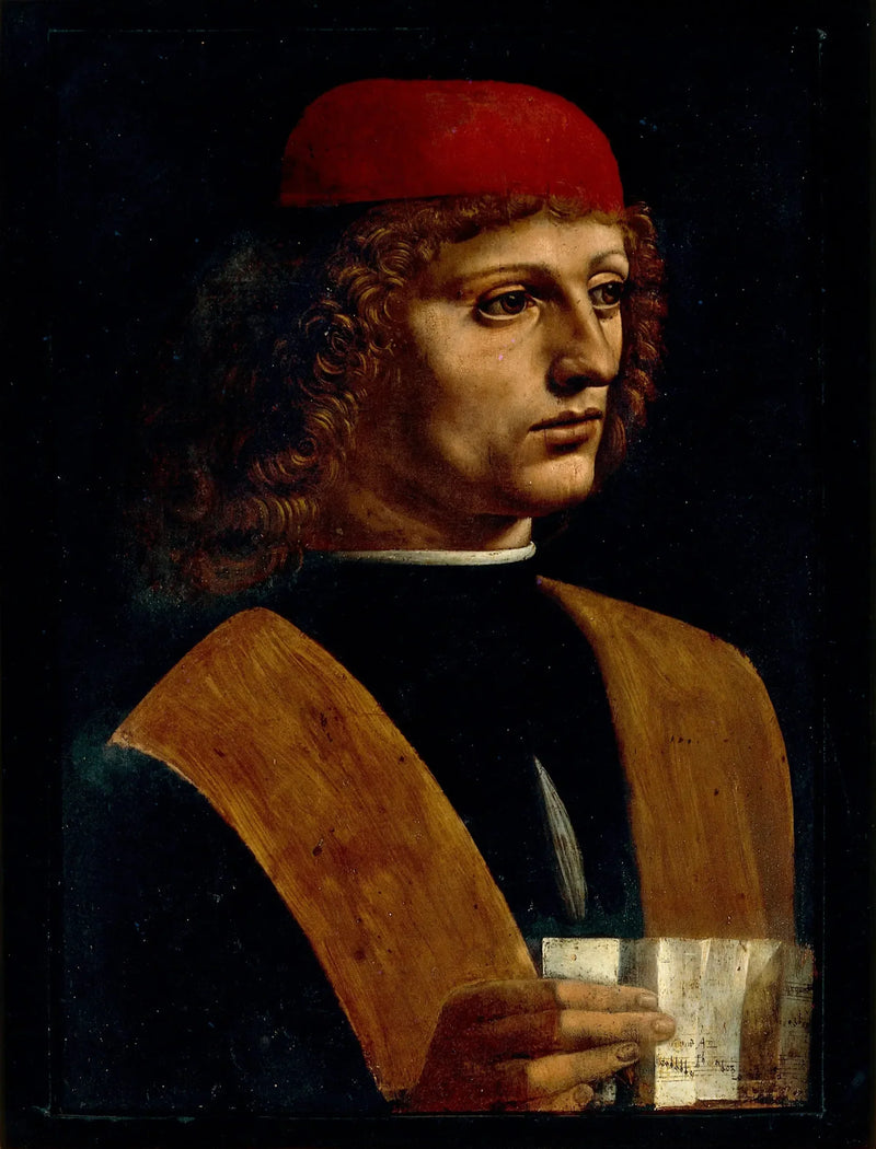 Portret muzyka - Leonardo da Vinci