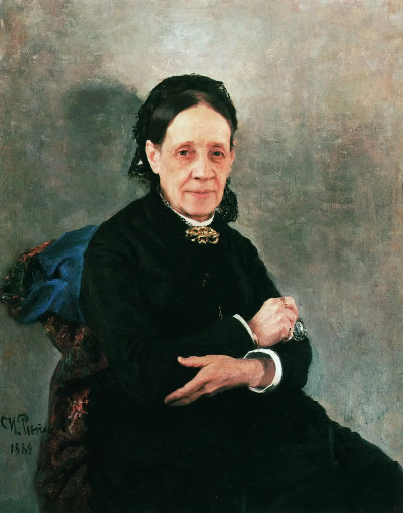 Portret N. V. Stasovej - Ilya Repin