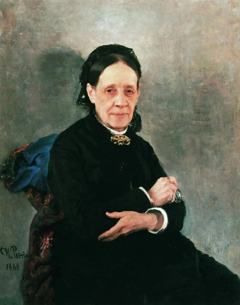 Portret N. V. Stasovej - Ilya Repin