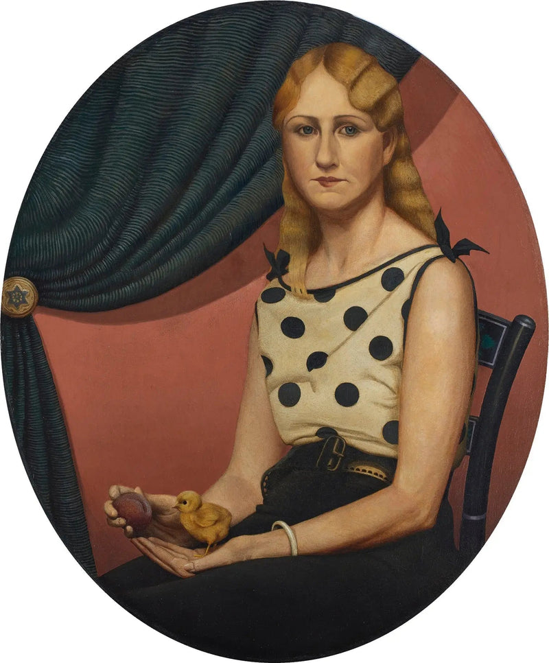 Portret Nan - Grant Wood