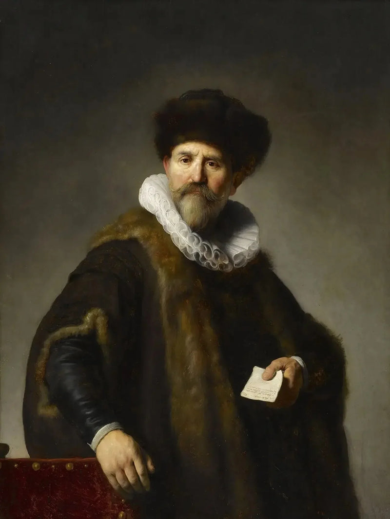 Portret Nicolaesa Rutsa - Rembrandt