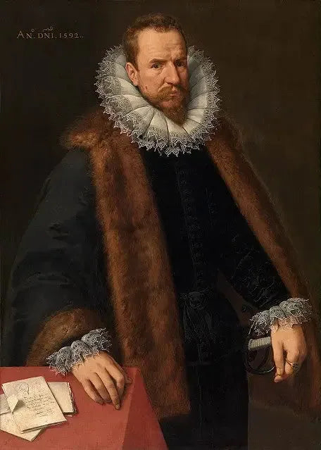 Portret Nicolasa de Hellincx, doradcy króla - Frans Pourbus Młodszy