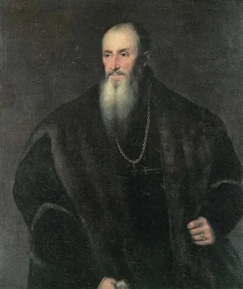 Portret Nicolo Perrenot de Granvelle - Titian