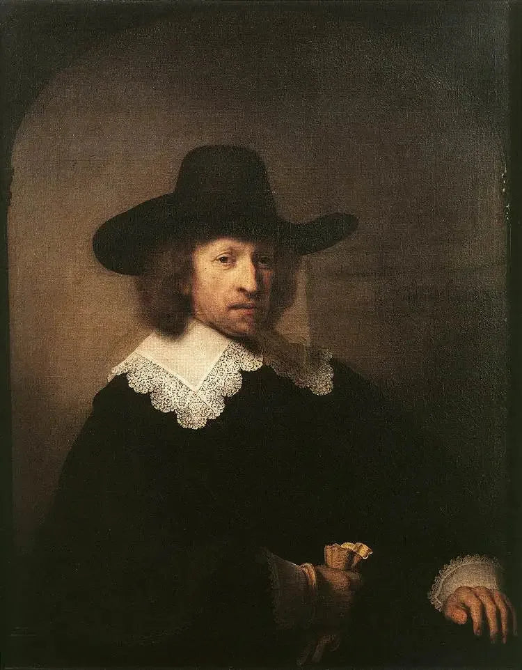 Portret Nicolasa van Bambeecka - Rembrandt