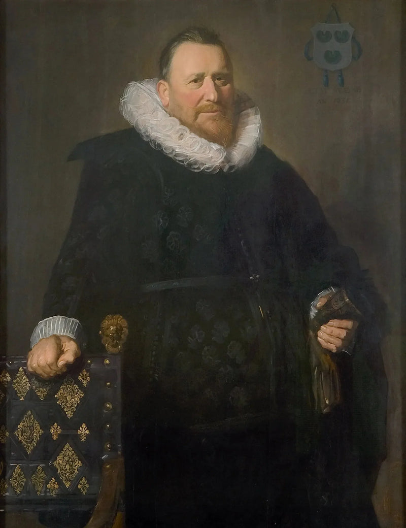 Portret Nicoli van der Meer (1574– ) - Frans Hals