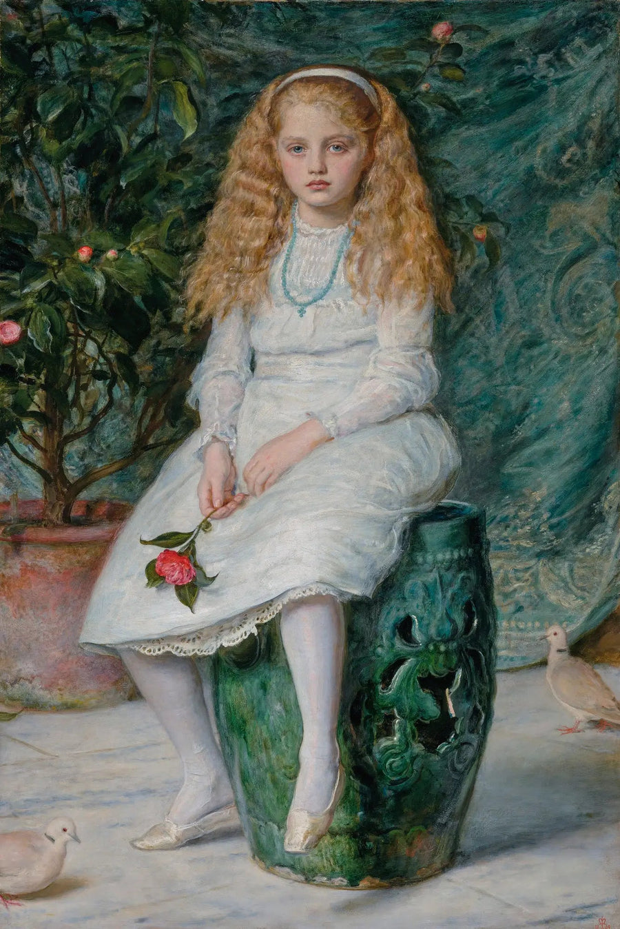 Portret Niny Lehmann - John Everett Millais