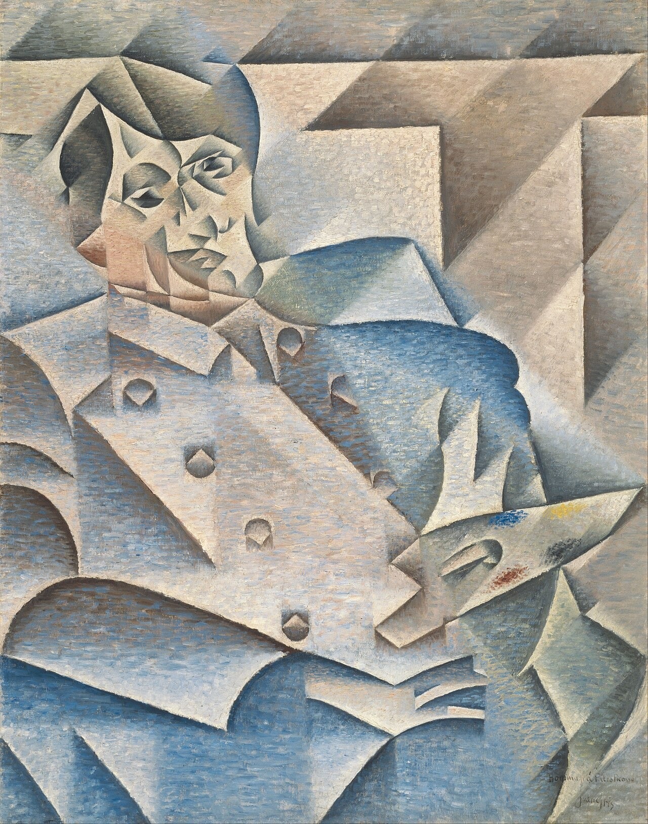 Portret Pabla Picassa - Juan Gris
