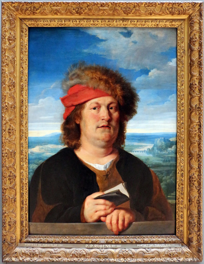 Portret Paracelsusa - Peter Paul Rubens