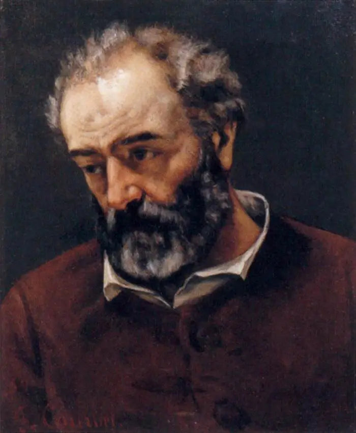 Portret Paula Chenavarda - Gustave Courbet