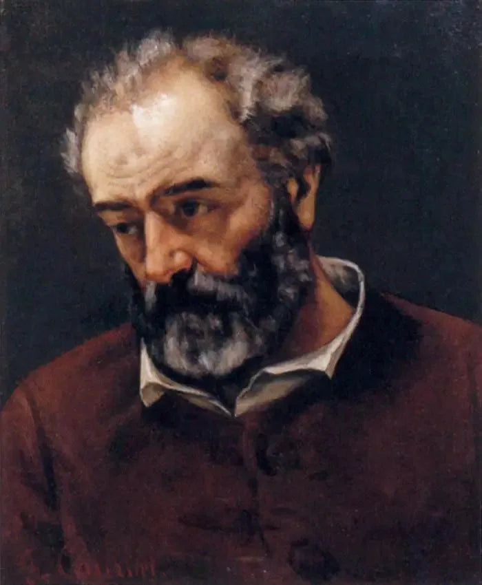 Portret Paula Chenavarda - Gustave Courbet