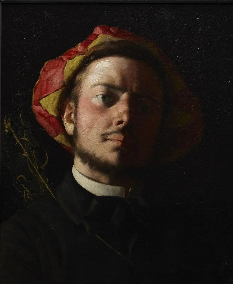 Portret Paula Verlaine'a jako trubadura - Frédéric Bazille