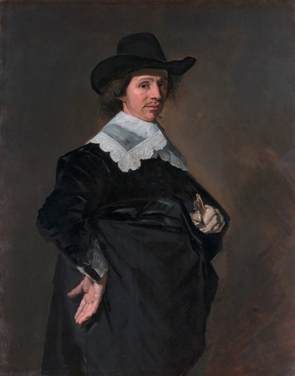 Portrait de Paulus Verschueren (1606-1667) - Frans Hals - Alpha Reproduction