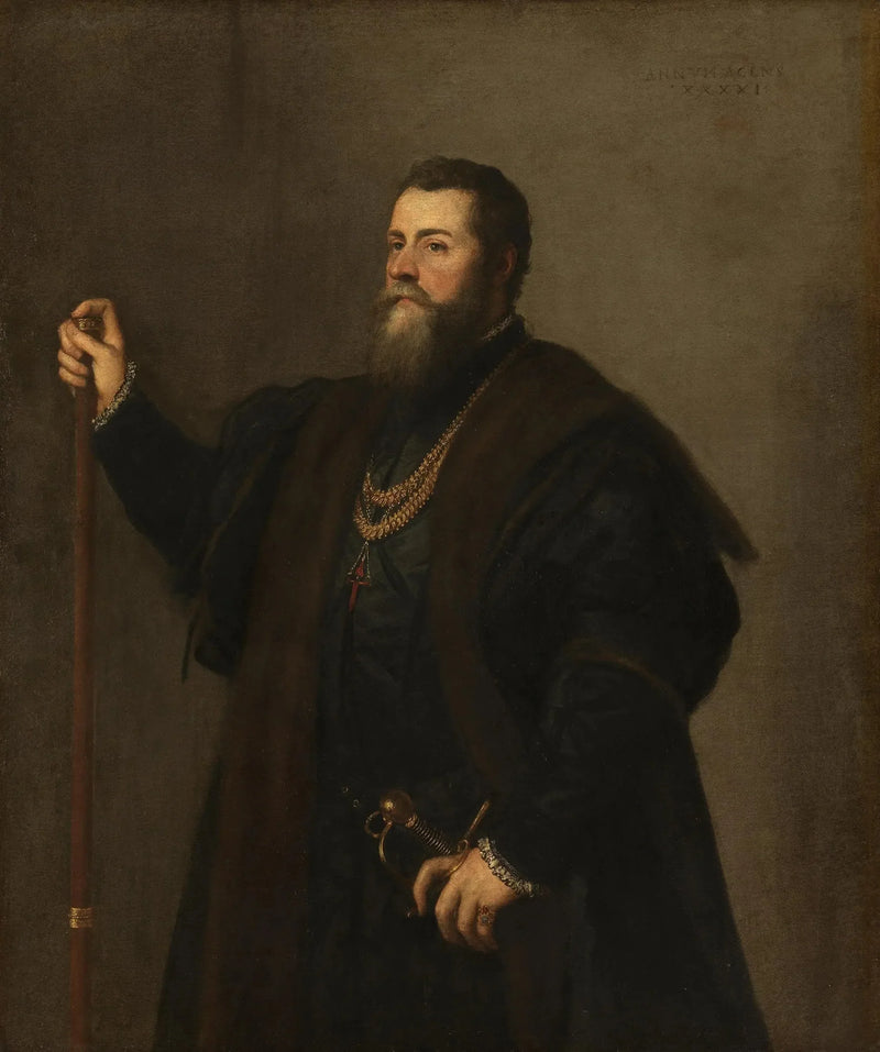 Portret Pedra Álvareza de Tolède - Titian