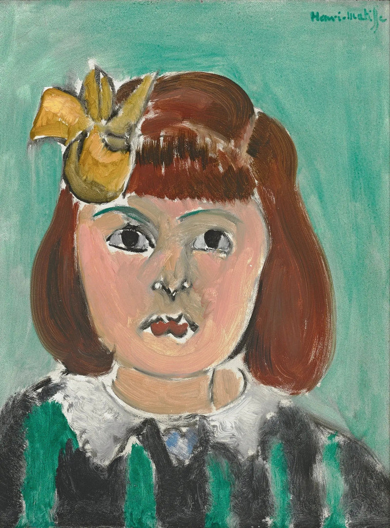 Portret małej dziewczynki - Henri Matisse