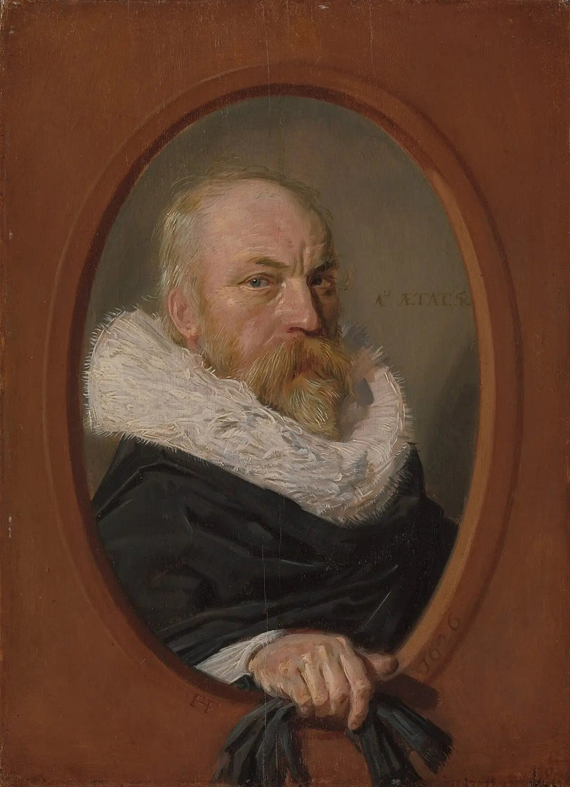 Portret Petrusa Scriveriusa (1576-1660) - Frans Hals