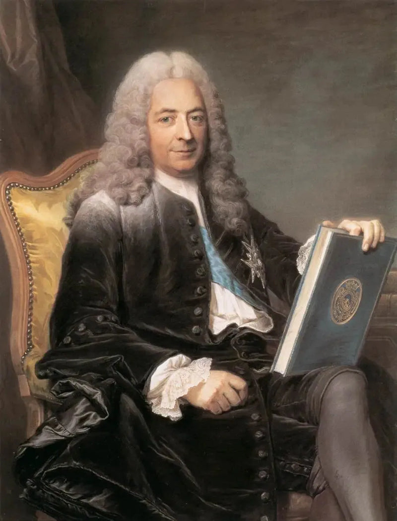 Portret Philiberta Orry'ego (1689-1747) - Maurice-Quentin de La Tour