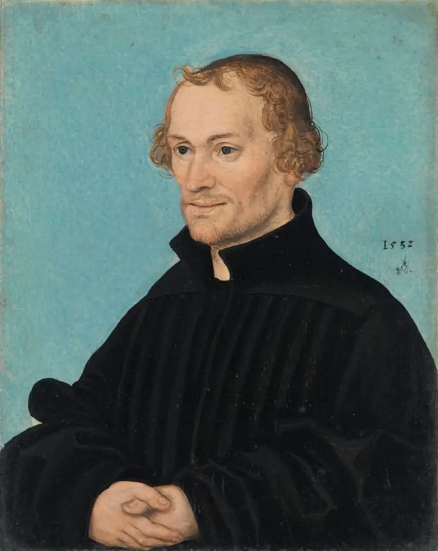 Portret Philippa Melanchtona - Lucas Cranach Starszy