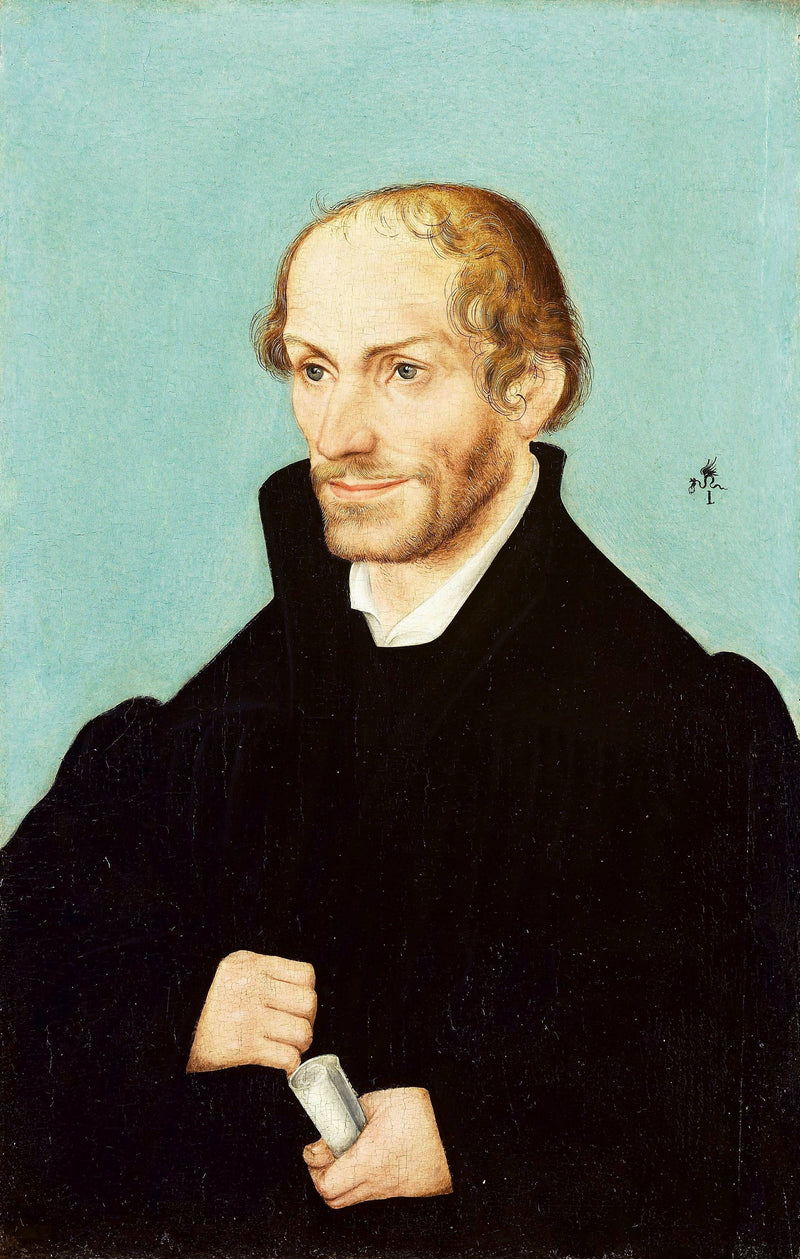 Portret Philippa Melanchtona - Lucas Cranach Starszy