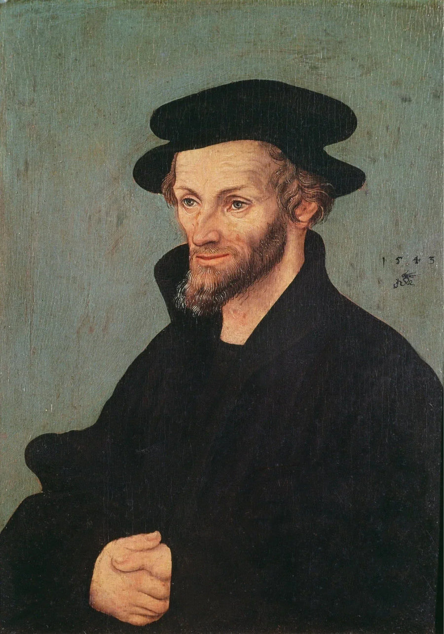 Portret Philippa Melanchtona - Lucas Cranach Starszy