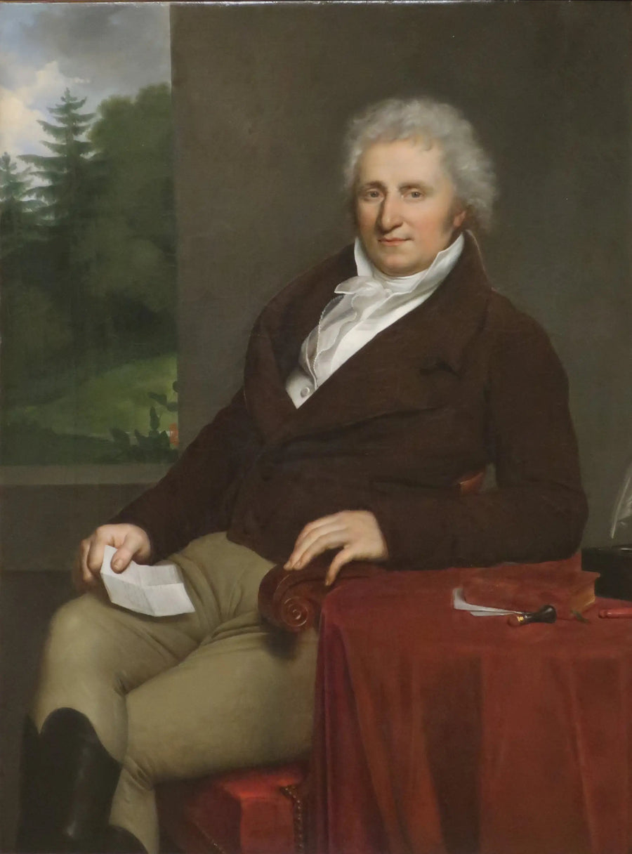 Portret Philippe'a-François-Didiera Usquina (1757-1843) - Anne-Louis Girodet
