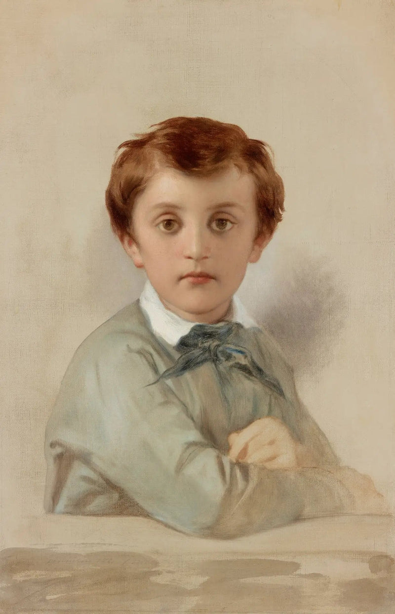 Portret Philippe-Grégoire Delaroche, młodszy syn artysty - Paul Delaroche